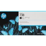 HP 738 - črna - original - DesignJet - kartuša s črnilom