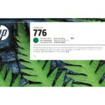 HP 776 - visoka zmogljivost - kromatično zelena - original - DesignJet - kartuša s črnilom