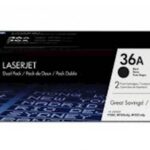 TONER HP 36A ČRN DVOJNO PAKIRANJE ZA 2X 2.000 STRANI