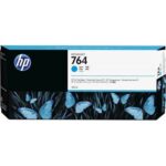 HP 764 - cian - originalna - kartuša s črnilom - slika 2