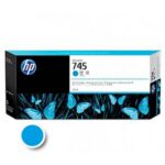 HP 745 - visoka zmogljivost - cian - original - DesignJet - kartuša s črnilom - slika 2