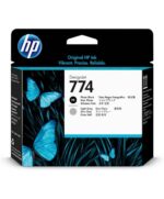 HP 774 - svetlo siva, foto črna - tiskalna glava - slika 3