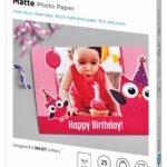 PAPIR HP INK MATTE PHOTO 10x15cm 25 LISTOV 180g/m2