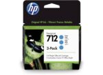 HP 712 - 3-pakiranje - cian - original - DesignJet - kartuša s črnilom - slika 2