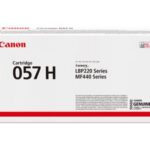 Canon 057 H - visoka zmogljivost - črna - originalna - kartuša s tonerjem