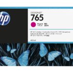 HP 765 - škrlatna - originalna - kartuša s črnilom