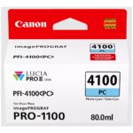 Canon PFI-4100 PC - foto cian - originalni - črnilni rezervoar