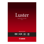Canon Photo Paper Pro Luster LU-101 - fotografski papir - lesk - 20 listov - A3 - 260 g/m²