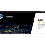 HP 658X - visoka zmogljivost - rumena - originalna - LaserJet - kartuša s tonerjem (W2002X)