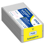 Epson SJIC22P(Y) - rumena - originalna - kartuša s črnilom