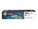 HP 981X - Visoka zmogljivost - škrlatna - originalna - PageWide - kartuša s črnilom - slika 2