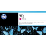 HP 745 - visoka zmogljivost - škrlatna - originalna - DesignJet - kartuša s črnilom