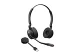 Jabra Engage 55 SE Stereo - slušalke - USB-C prek adapterja DECT