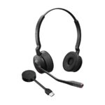 Jabra Engage 55 SE Stereo - slušalke - USB-C prek adapterja DECT