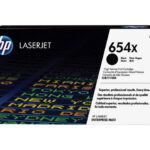 HP 654X - Visoka zmogljivost - črna - originalna - LaserJet - kartuša s tonerjem (CF330X)