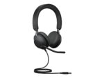 Jabra Evolve2 40 SE UC Stereo - slušalke - USB-C, USB-A - slika 3