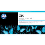 HP 745 - visoka zmogljivost - fotografija črna - original - DesignJet - kartuša s črnilom