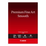 Canon Premium Fine Art FA-SM2 - fotografski papir - gladek - 25 listov - A4 - 310 g/m²