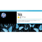HP 745 - visoka zmogljivost - rumena - originalna - DesignJet - kartuša s črnilom