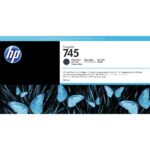 HP 745 - visoka zmogljivost - mat črna - original - DesignJet - kartuša s črnilom