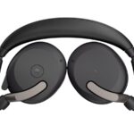 Jabra Evolve2 65 Flex MS Stereo - slušalke - USB-A - z brezžično polnilno blazinico