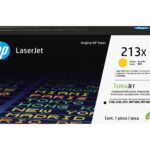 HP 213X - Visok donos - rumena - originalna - LaserJet - kartuša s tonerjem (W2132X)