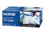 Brother TN135BK - črna - originalna - kartuša s tonerjem - slika 2