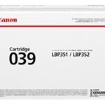 Canon 039 - črna - originalna - kartuša s tonerjem