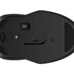 HP 255 - miška - 2.4 GHz, Bluetooth - črna