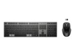 HP 725 - tipkovnica in miška - več naprav, polnilna, napaja SuperCapacitor polna velikost - bosanščina/hrvaška/črnogorska/slovenska/srbska - črna - črna - pametna vnosna naprava - slika 2