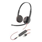 HP Poly Blackwire C3225 - slušalke - 3,5 mm priključek