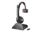 HP Poly Savi 8210 UC - slušalke - USB-A prek Bluetooth adapterja - slika 3