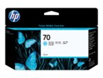 HP 70 - lahki cian - original - DesignJet - kartuša s črnilom
