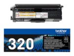 Brother TN320BK - črna - originalna - kartuša s tonerjem - slika 2