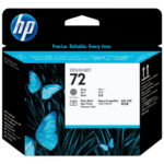 HP 72 - siva, fotografija črna - tiskalna glava