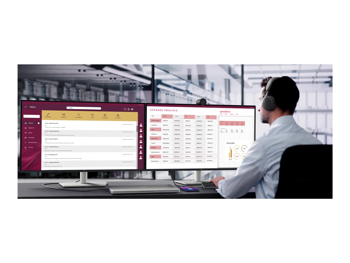 bc2bbbe8-dd0e-47db-a070-2068310d9928 Dell Pro Plus P3225DE - LED monitor - QHD - 32" - slika 1