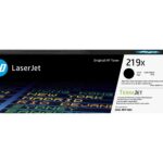 HP 219X - Visoka zmogljivost - črna - originalna - LaserJet - kartuša s tonerjem (W2190X)