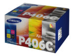HP CLT-P406C - 4-paket - črna, rumena, cianova, škrlatna - originalna - kartuša s tonerjem (SU375A)