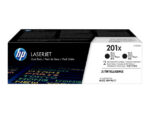 HP 201X - 2-pakiranje - Visok donos - črna - originalna - LaserJet - kartuša s tonerjem (CF400XD)