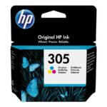 HP 305 - barva (cianova, škrlatna, rumena) - originalna - kartuša s črnilom