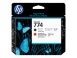HP 774 - mat črna, kromatično rdeča - tiskalna glava