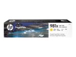 HP 981X - visok izkoristek - rumena - originalna - PageWide - kartuša s črnilom - slika 2