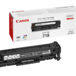 Canon 718 Črna - črna - originalna - kartuša s tonerjem