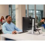 HP 725M - miška - 21° polnavpični nagib - Bluetooth, 2,4 GHz - črno
