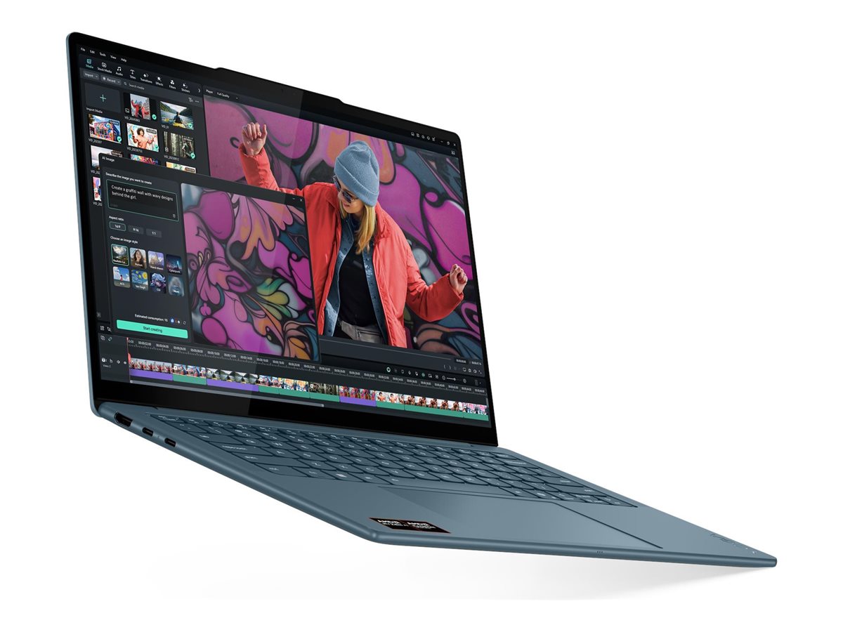 ebf54a1c-dc9a-4ffb-af1c-01ff964a678e Lenovo Yoga Slim 7 14AKP10 - Copilot+ PC - 14" - AMD Ryzen AI 7 - 350 - 16 GB RAM - 1 TB SSD - slovensko - slika 1