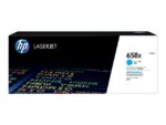 HP 658X - visoka zmogljivost - cian - original - LaserJet - kartuša s tonerjem (W2001X)