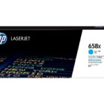 HP 658X - visoka zmogljivost - cian - original - LaserJet - kartuša s tonerjem (W2001X)