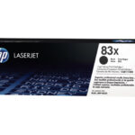 HP 83X - Visoka zmogljivost - črna - originalna - LaserJet - kartuša s tonerjem (CF283X)