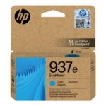 HP 937e EvoMore - cian - originalna - kartuša s črnilom