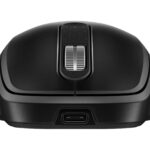 HP 515 - miška - polna velikost, ultra hitra polnilna - 2.4 GHz - črna